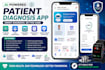 develop saas ai patient diagnosis app, ai telemedicine app, patient management