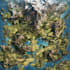 make fantasy landscape in pixel style