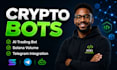 build profitable ai crypto trading bot, solana volume bot, telegram bot