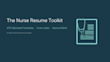 write an ats optimized nurse resume that gets you interviews