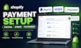 setup shopify payment gateway, shopify payments, stripe and paypal