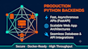 develop custom python automation scripts, web applications and apis