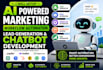 setup ai powered marketng workflow automaton lead generation chatbot development