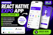 react native expo app developer ios android