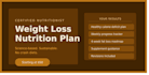 make a custom weight loss meal plan as a nutritionist