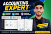 prepare financial statements and monthly management reports