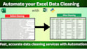 automate your excel data cleaning