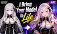 setup, rig custom live2d vtuber model for vtube studio with smooth tracking