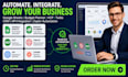 setup google sheets, budget planner, hcp , twilio, CRM, API integration, zapier