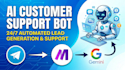 build an ai customer support bot using make com