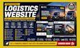 build logistics website trucking website dispatch, towing website with booking