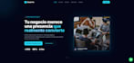 develop a premium nextjs landing page with tailwind CSS