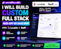 build a custom saas web application bolt and lovable ai
