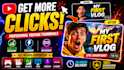 design high CTR youtube thumbnail that gets more clicks