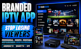 develop your iptv app, android TV app, smart TV app, and ott app