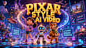 create pixar style animation