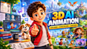 create 3d animated explainer videos 3d pixar style ai animation video ai cartoon