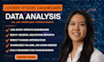 build a looker studio dashboard connected to your data for business reporting