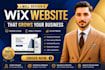 do wix website design, redesign business wix website, website development