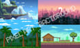 create custom pixel art background, environment tileset, rpg map and game assets