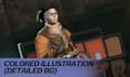 realize your idea in painterly digital illustration