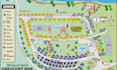 design a custom rv park and campground map illustration