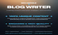 be your creative content writer and blog article writer