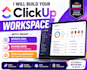 build your clickup workspace with smart workflows and team collaboration