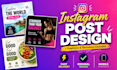 design viral instagram posts and captions for engagement