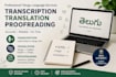 do telugu transcription, translation, and proofreading
