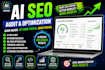 do ai SEO free audit and lokal,aeo,GEO website optimization