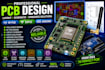 design pcb layout, rf pcb, esp32, arduino, schematic and embedded systems