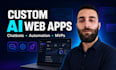 custom ai web applications and automation tools