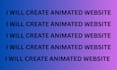 create an animated website static website interactive website using webgl or htm