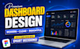 design ui ux design, web app design, saas dashboard design in figma