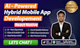 do mobile app development, android app ios app development, react native develop