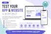 website, app testing, user and qa testing for website review, usability testing