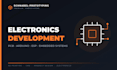 develop your custom electronics, pcb and arduino project