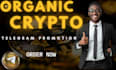 do crypto telegram promotion, increase telegram members, telegram promotion
