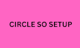 setup circle so community