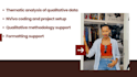 do thematic analysis of qualitative research, nvivo interviews coding, proposals