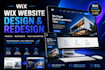 design wix website redesign wix website development wis studio website desgin
