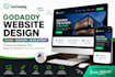 design godaddy website, redesign godaddy site, and develop godaddy website