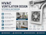 do hvac ventilation calculations and fan selection
