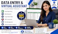 be your virtual assistant for data entry, word, excel and web research