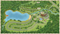 design campground map, lodge map, vacation map, site plan and illustrated map