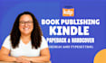 do amazon KDP book formatting for kindle ebook, paperback, and book publishing
