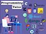 teach  online programming react python and machine learning