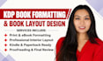 formatting paperback design hardcover ebook for amazon and ingramspark