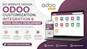 do website design, odoo customization, integration and odoo module development